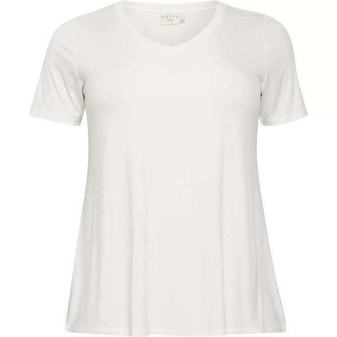 A-lijn t-shirt voor dames KAFFE Curve Jena
