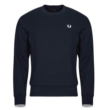 Fred Perry Sweater Logo Navy - Maat XXL - Heren - Sweaters