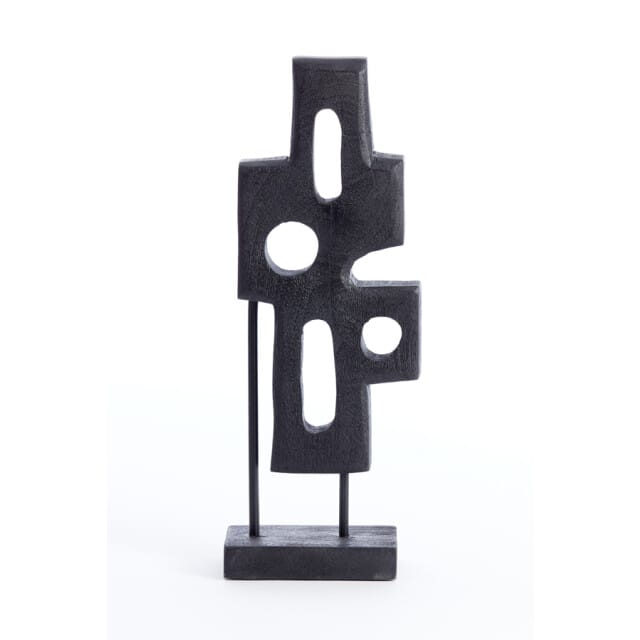 Light & Living - Ornament SALIO - 19x9.5x45cm - Zwart