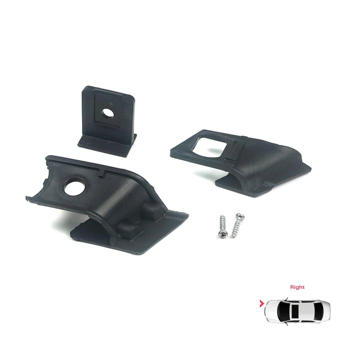 BHL40 Koplamphouder Montage Reparatiebeugel Lipjes Set Rechterkant voor BMW 3 Serie E90 E91 E92 E93 63116942726