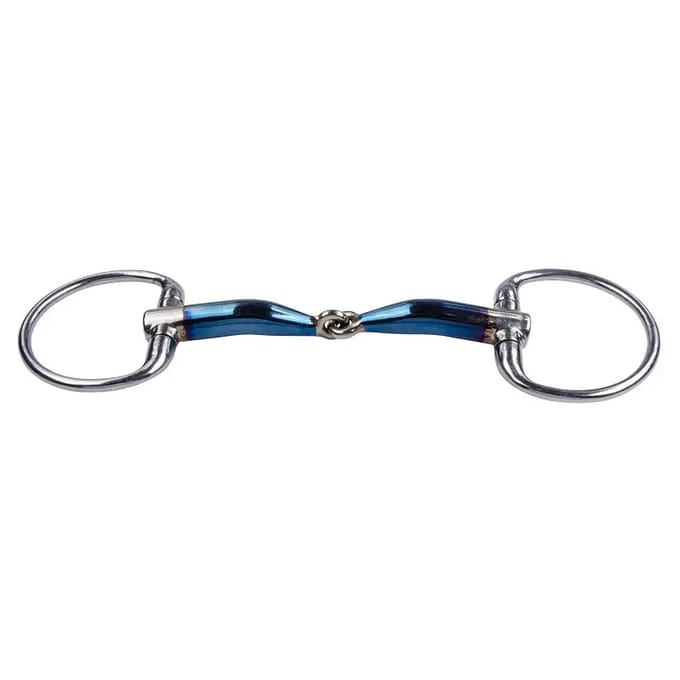 Olijfbit voor paarden Trust Sweet Iron Eggbutt Jointed 16