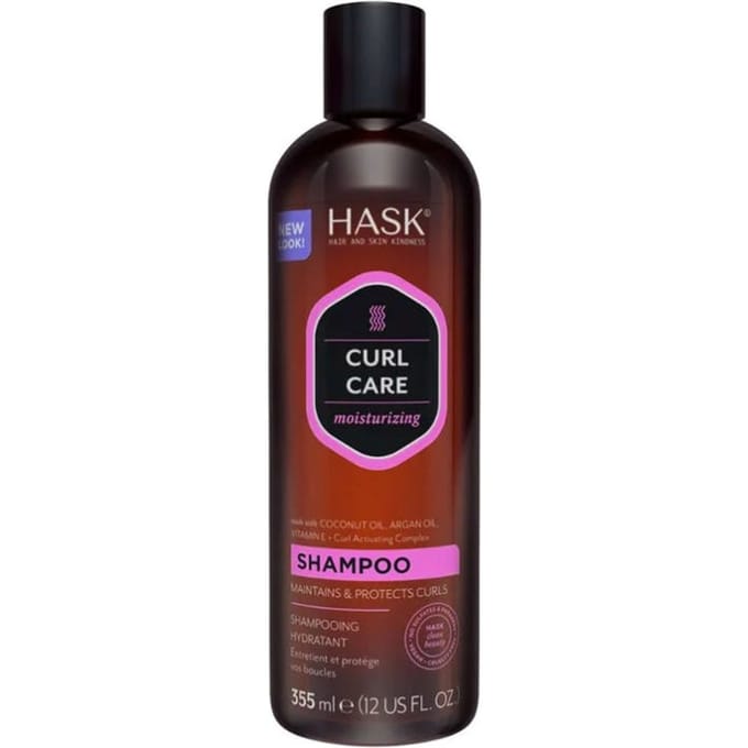 Hask Shampoo Curl Care Moisturizing Shampoo - Vitamine E - Anti-pluis - Voor de perfecte krul