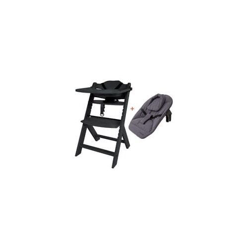 Prénatal houten kinderstoel Evan bundel zwart Black unisex