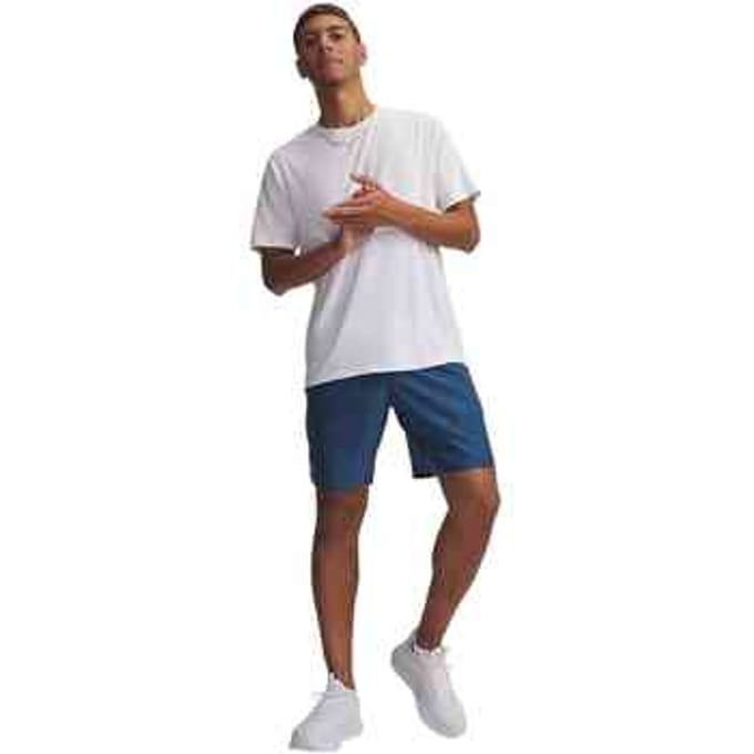 Under Armour UA Tech Woven Wordmark Short-BLU Heren Sportbroek - Wham Blauw - Wit