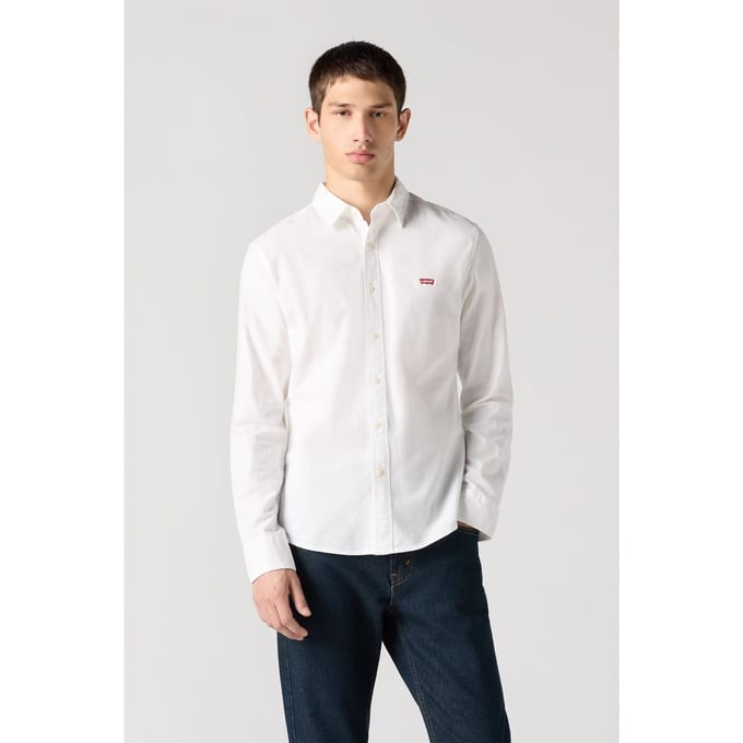 Levi's Battery Housemark Slim Fit Shirt Größe: L | Business hemden Outlet | Herren