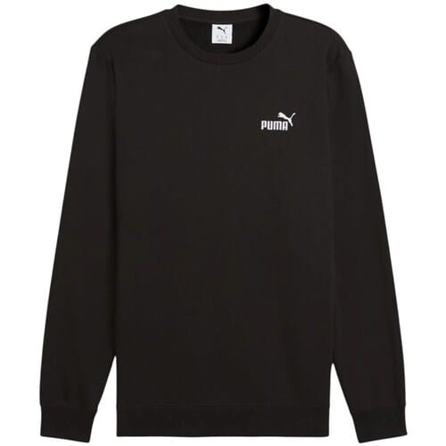 PUMA ESS Small No. 1 Logo Crew FL Unisex Trui - Puma Black