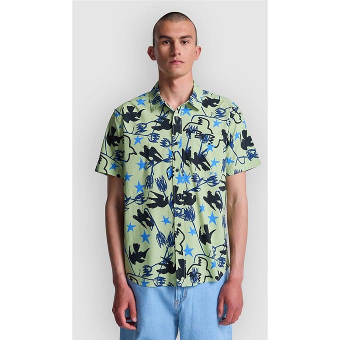 RVCA AF Dive In Shirt groen