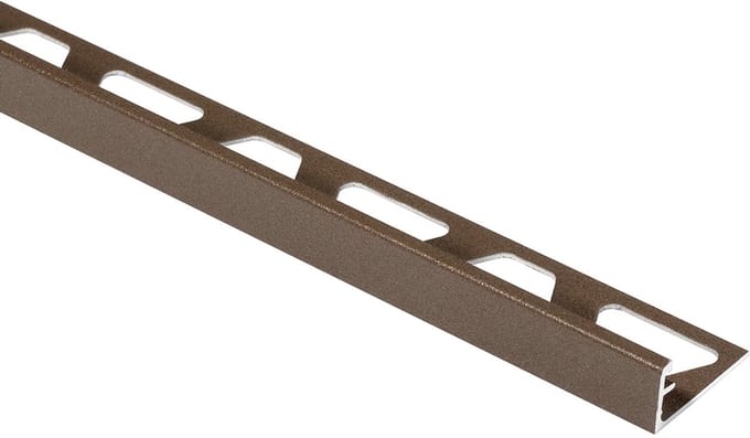 Schlüter Jolly TSB tegelprofiel structuur aluminium beige 8 mm x 300 cm