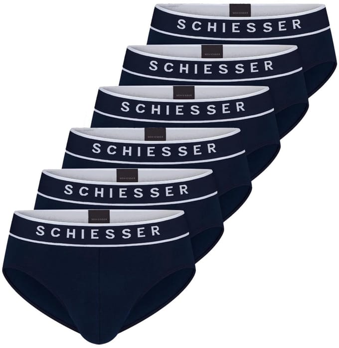 Schiesser Heren rio-slip / onderbroek 6 pack 95/5 Cotton