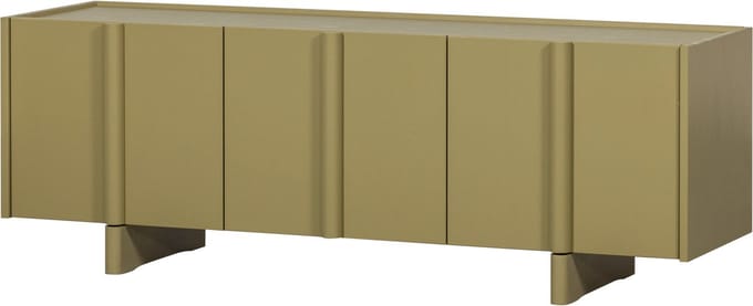 WOOOD Basu Tv-Meubel - Grenen - Groen - 53x152x46