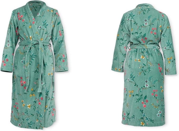 Pip Studio Les Fleurs Badjas - Groen - XS