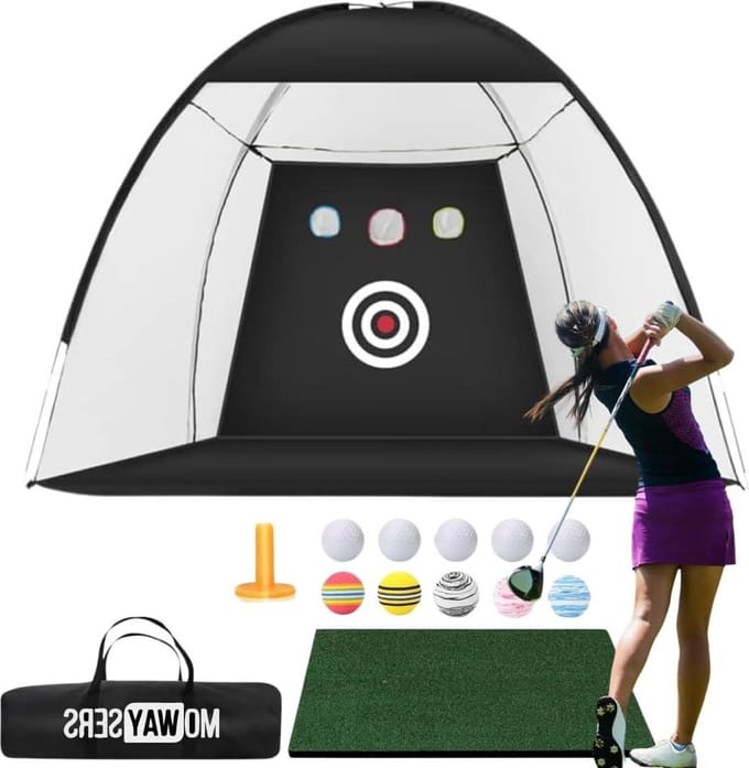 Exclusieve golfset premium minigolf sets putting mat - Golfaccessoires professionele golf trainingshulp