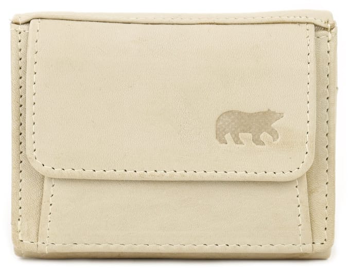 Bear Design Nana Leren Overslagportemonnee Feather
