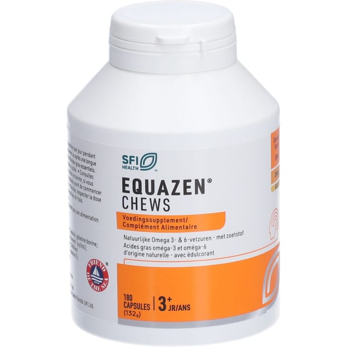 Equazen Chews Omega 3 - 6 | Focus 180 Capsules