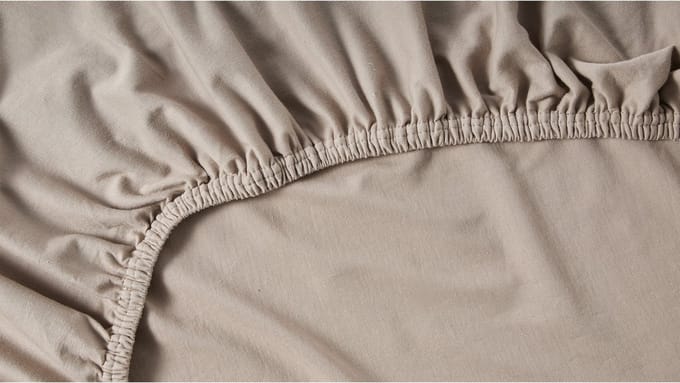 Cinderella hoeslaken jersey 180x210/220 (30)taupe