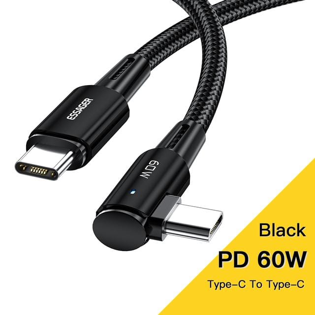 Essager USB Kabel PD100W USB C naar Type C Snelle Oplader Kabel voor Samsung xiaomi poco5A Mobiele Telefoon Koord USB kabel Type