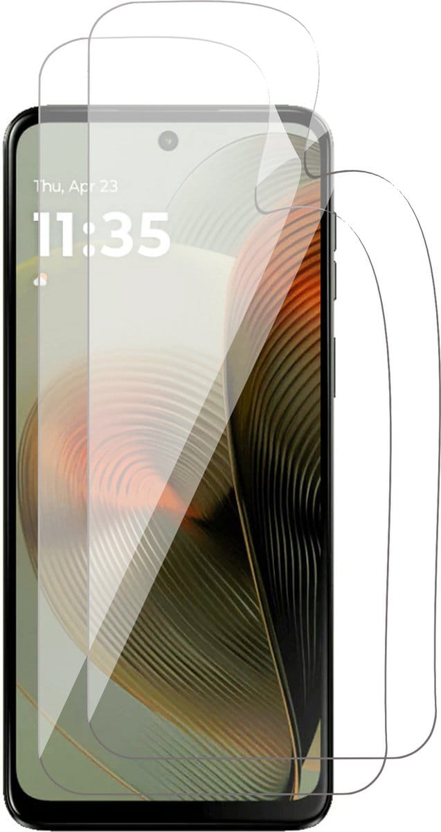 Screenprotector geschikt voor Motorola Moto G55 - 2x FlexGuard Screen Protector