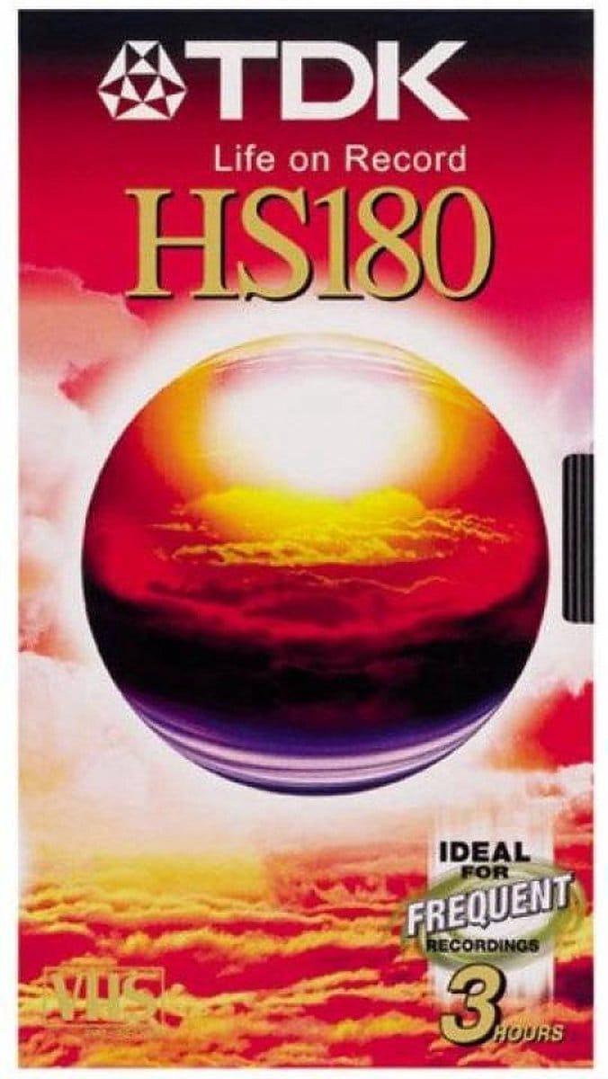 Videoband VHS TDK E 180 HS                HH