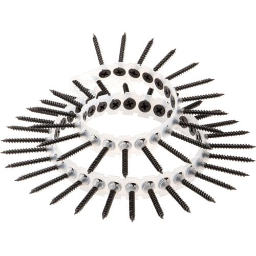 Gipsplaatschroeven OP BAND fijne draad - Phillips2 - 3,6x35mm - Gefosfateerd - Voldraad (1000 stuks)