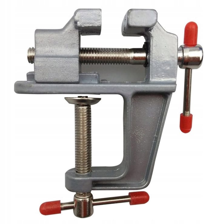 Kraft&Dele Werkbankklem 35 mm KD10681 met aambeeld