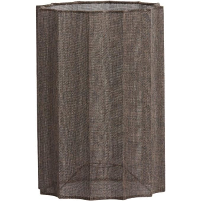 Light & Living Cilinder lampenkap Disli - Donkerbruin - Ø24cm - Modern