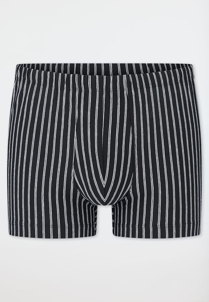 SCHIESSER 95/5 boxer (1-pack) - heren short biologisch katoen gestreept meerkleurig
