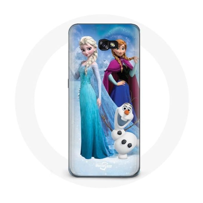 Hoesje voor Samsung Galaxy A5 2017 Frozen Elsa Anna Olaf