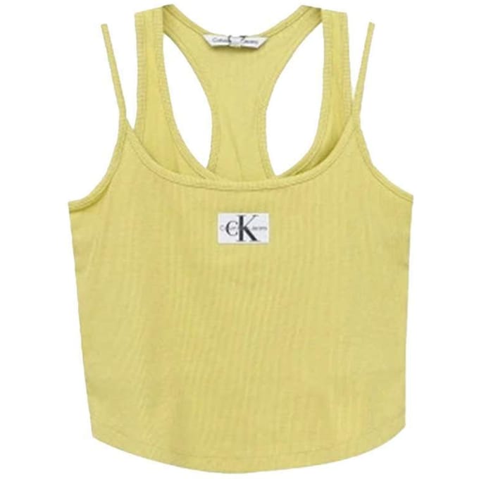 Calvin Klein Classic Ribbed Top voor dames