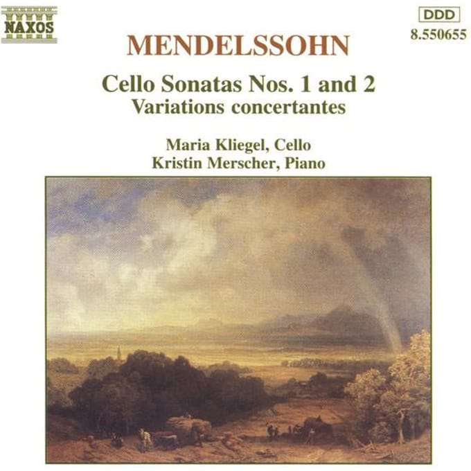 Maria Kliegel & Kristin Merscher - Mendelssohn: Cello Sonatas 1 & 2 (CD)