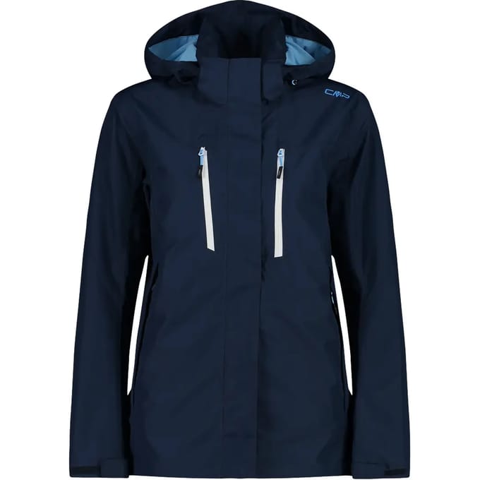 Dames waterdichte zip-up jas met capuchon CMP