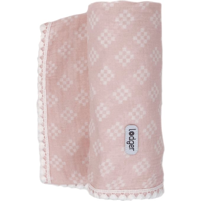 Goedkoop - XL Swaddle -120x120 cm - Absorberend - roze