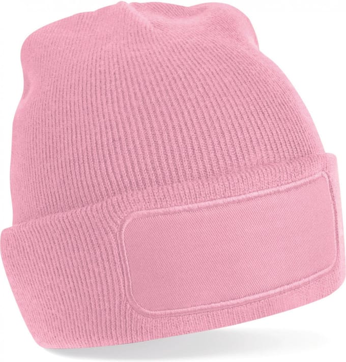 Beechfield Original Patch Beanie B445 - Dusty Pink - One size