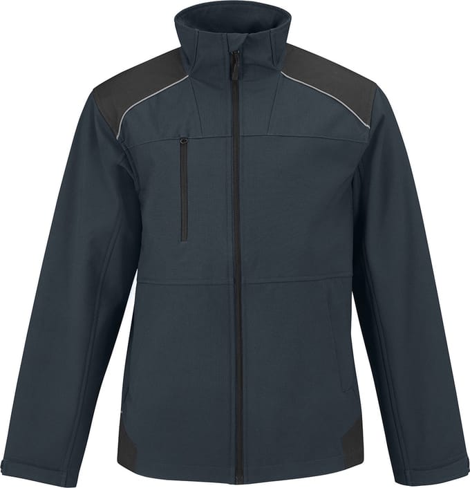 Utility Werkjas 'Shield Softshell PRO' merk B&C Collectie maat XL Donkerblauw/Navy