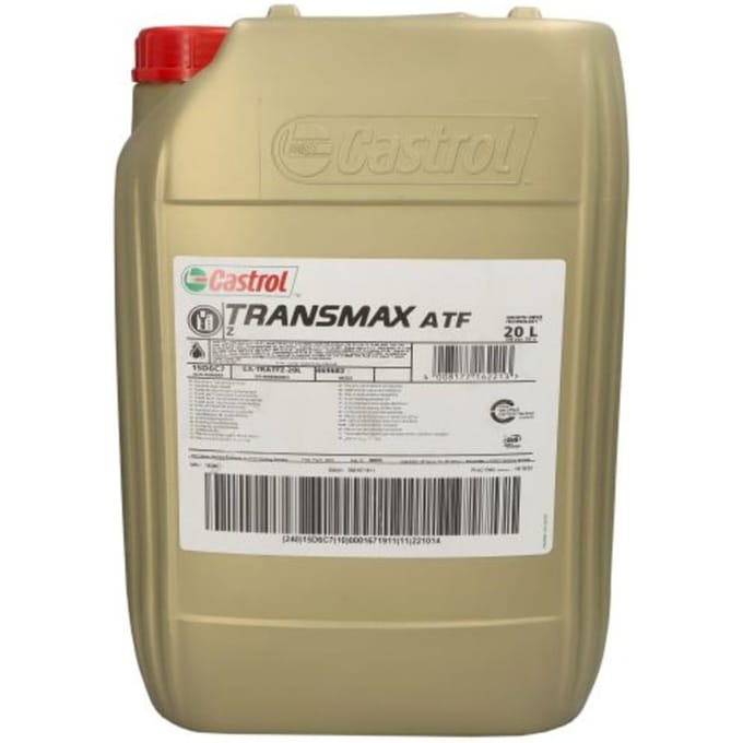 Transmissie olie CASTROL 15D6C7 Transmax Z ATF 20L