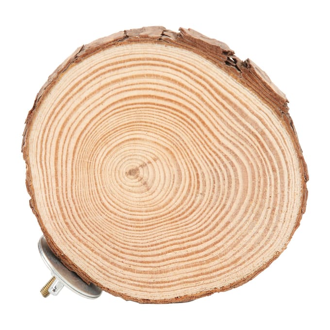 Vogels Ronde Zitstok Platform Natuurlijk Houten Standaard voor Kooi Vogels Papegaaien Bijten Staan8-10 beige
