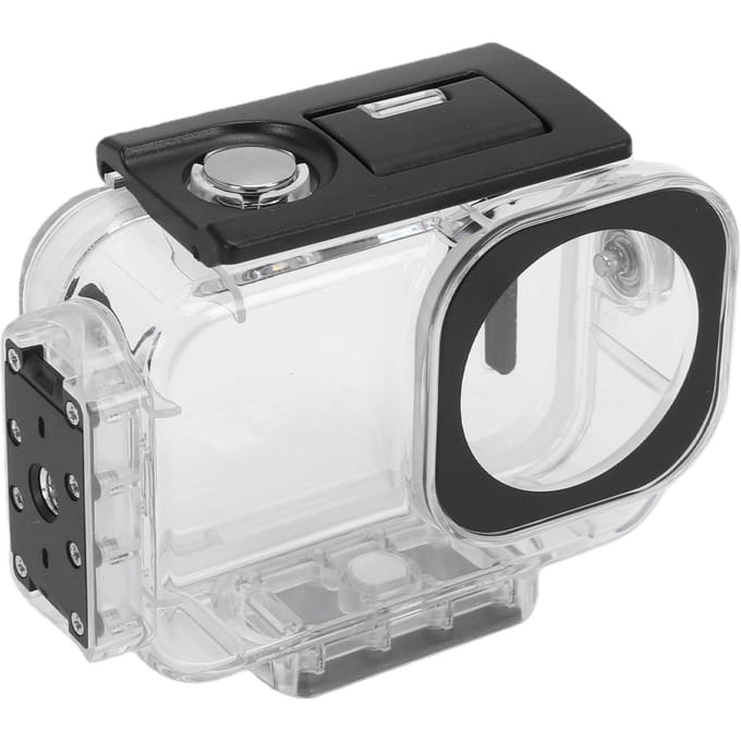 Étui Étanche Adapté pour Caméra DJI OSMO ACTION 6 PC 196FT Libération Rapide Magnétique Protection Action Caméra Sous-Marine