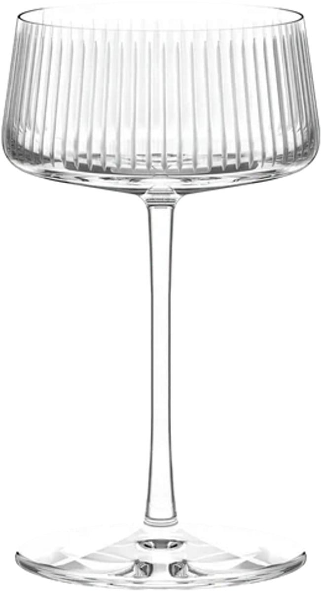 Stölzle Lausitz Soho Champagnecoupe 32 cl / 320 ml | Set van 6 Stuks | Champagneglazen voor Prosecco en Cava | Glas | Vaatwasserbestendig
