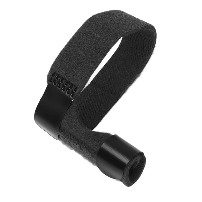 Teenfixator Multi-Adhesieve Teenfractuurfixator Curvatuurcorrectie Blessureondersteunende Brace Zwart black