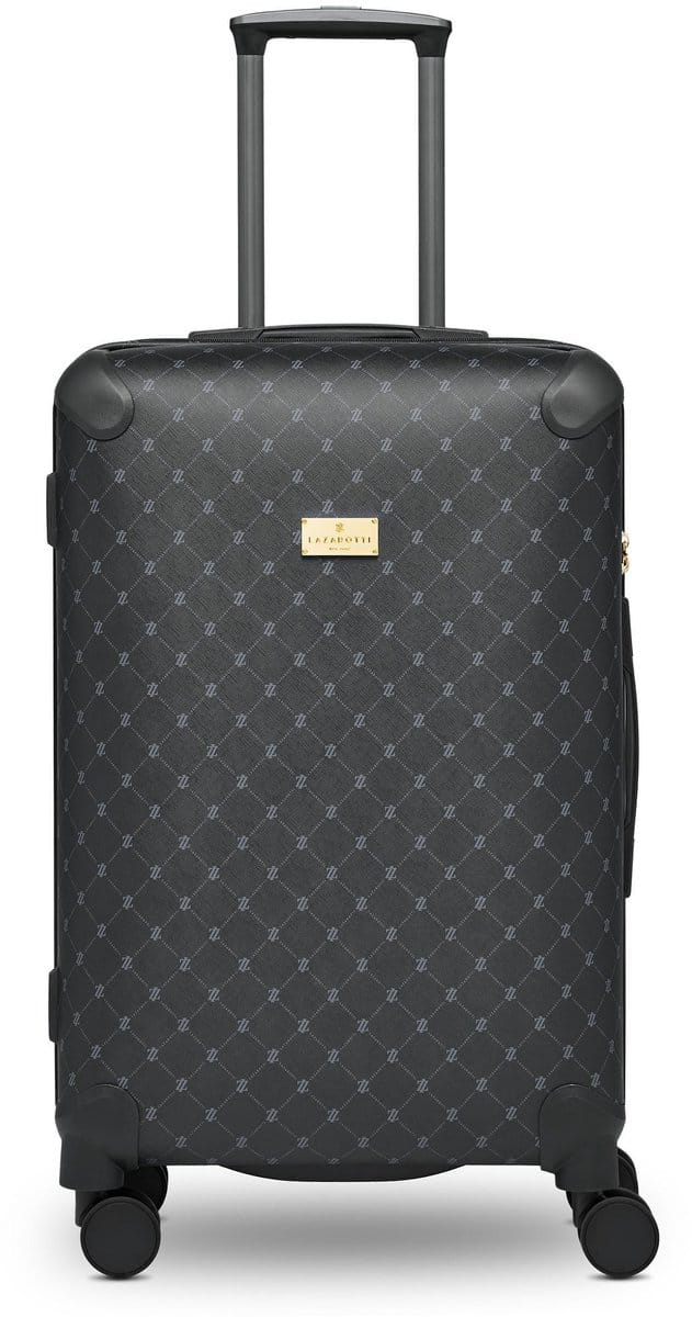 Lazarotti trolley Palermo Trolley Black zwart 66cm