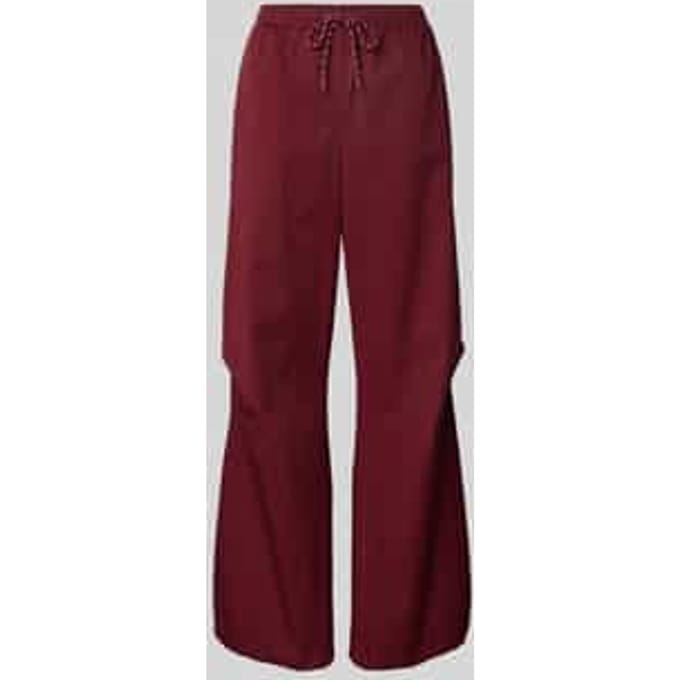 Sweatbroek met elastische band en tunnelkoord