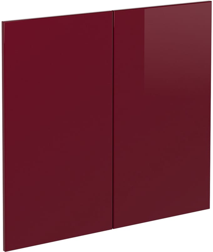 Vicco R-Line Keukenfront – 79.2 x 71.3 cm meubelfront voor de spoelonderkast Rode hoogglans