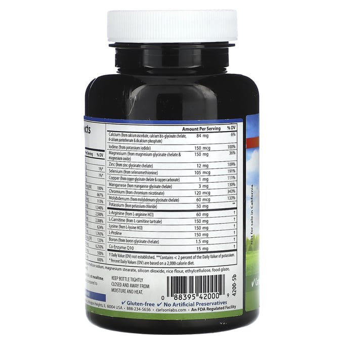 Cardio Complete, Geavanceerde Cardiovasculaire Multivitamine, 90 Tabletten