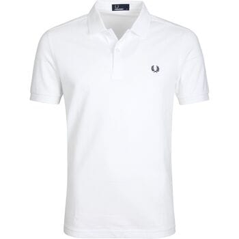 Fred Perry Poloshirt Wit - Maat XXL - Heren