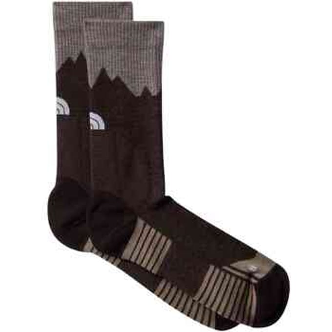 Sokken The North Face Calcetines Mountain Hiking Crew marrón oscuro