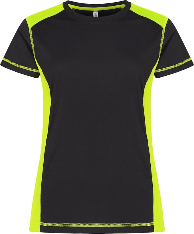 Clique Ambition-T Women 029377 - Signaal geel - 38/M