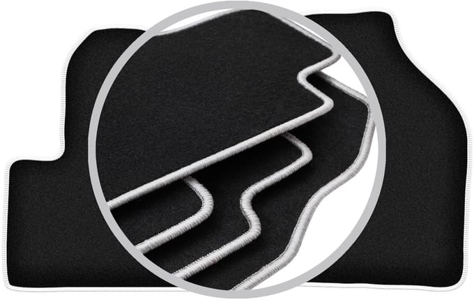 CARLUX-SILVER automatten voor: Ford Connect combivan (2003-2012)