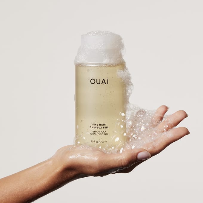OUAI Fine Shampoo and Refill Bundle