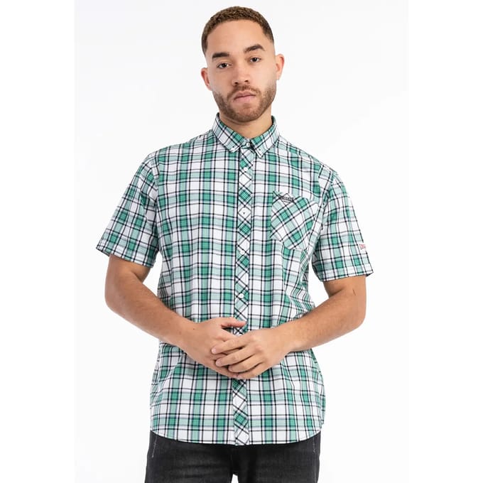 Lonsdale Herenoverhemd korte mouw slim fit BRIXWORTH