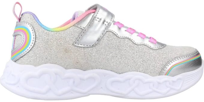 Skechers Infinite Heart Lights - Love Meisjes Sneakers - Multicolour - Maat 34