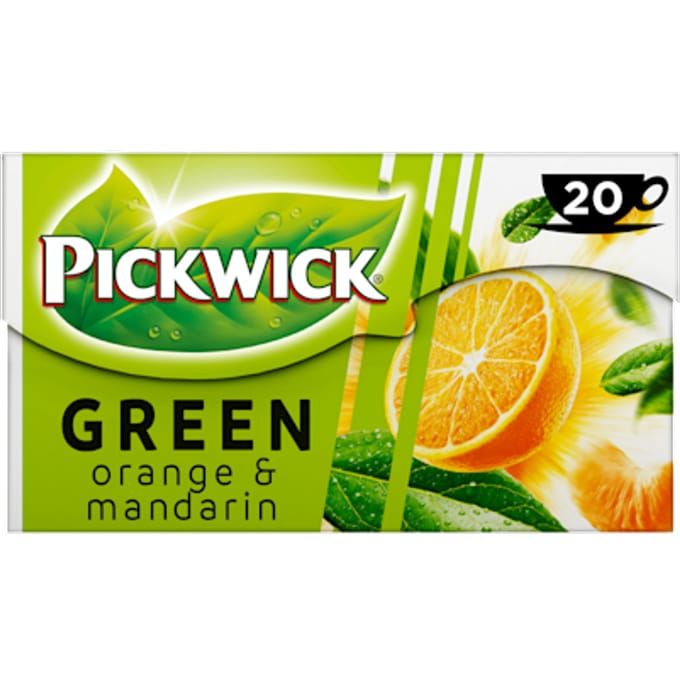 Orange mandarin groene thee